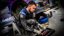 World Rally Championship mechanic