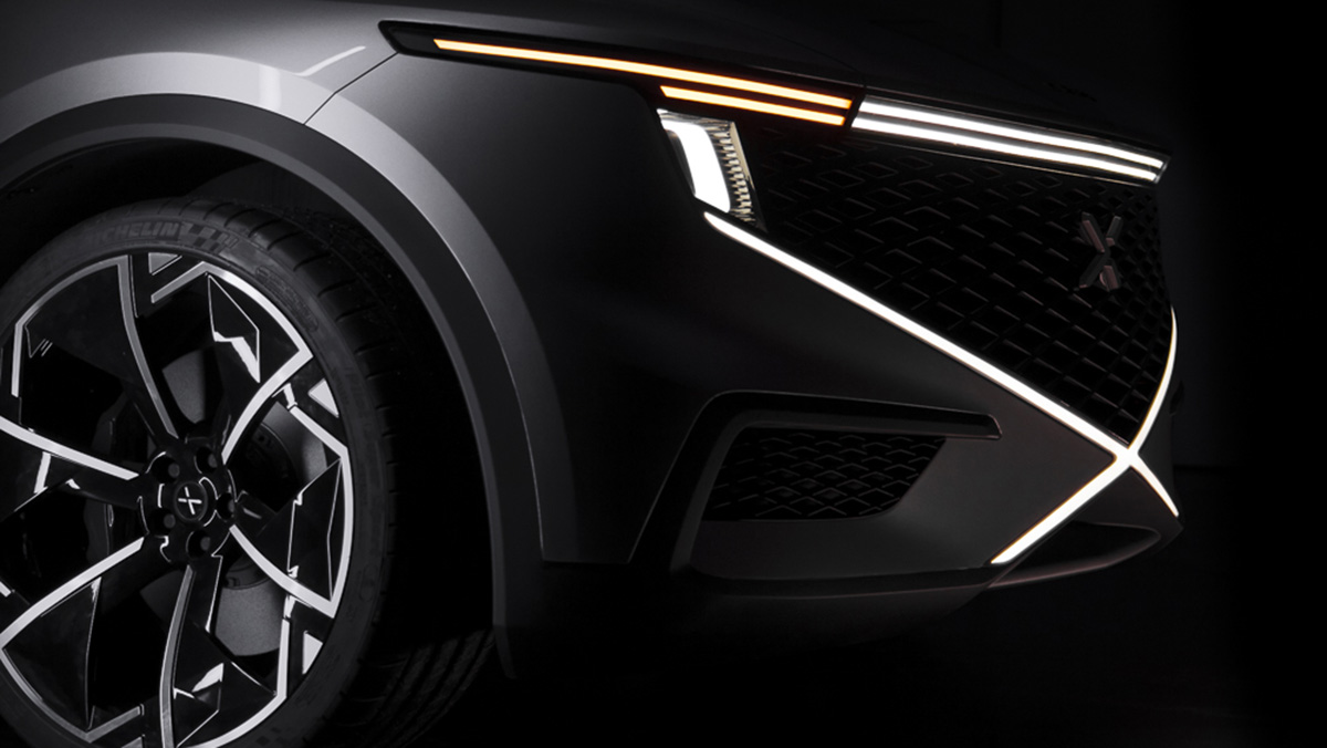 NAMX SUV front end detail