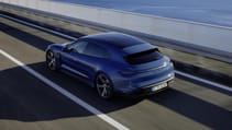 Porsche Taycan Turbo S Cross Turismo rear view