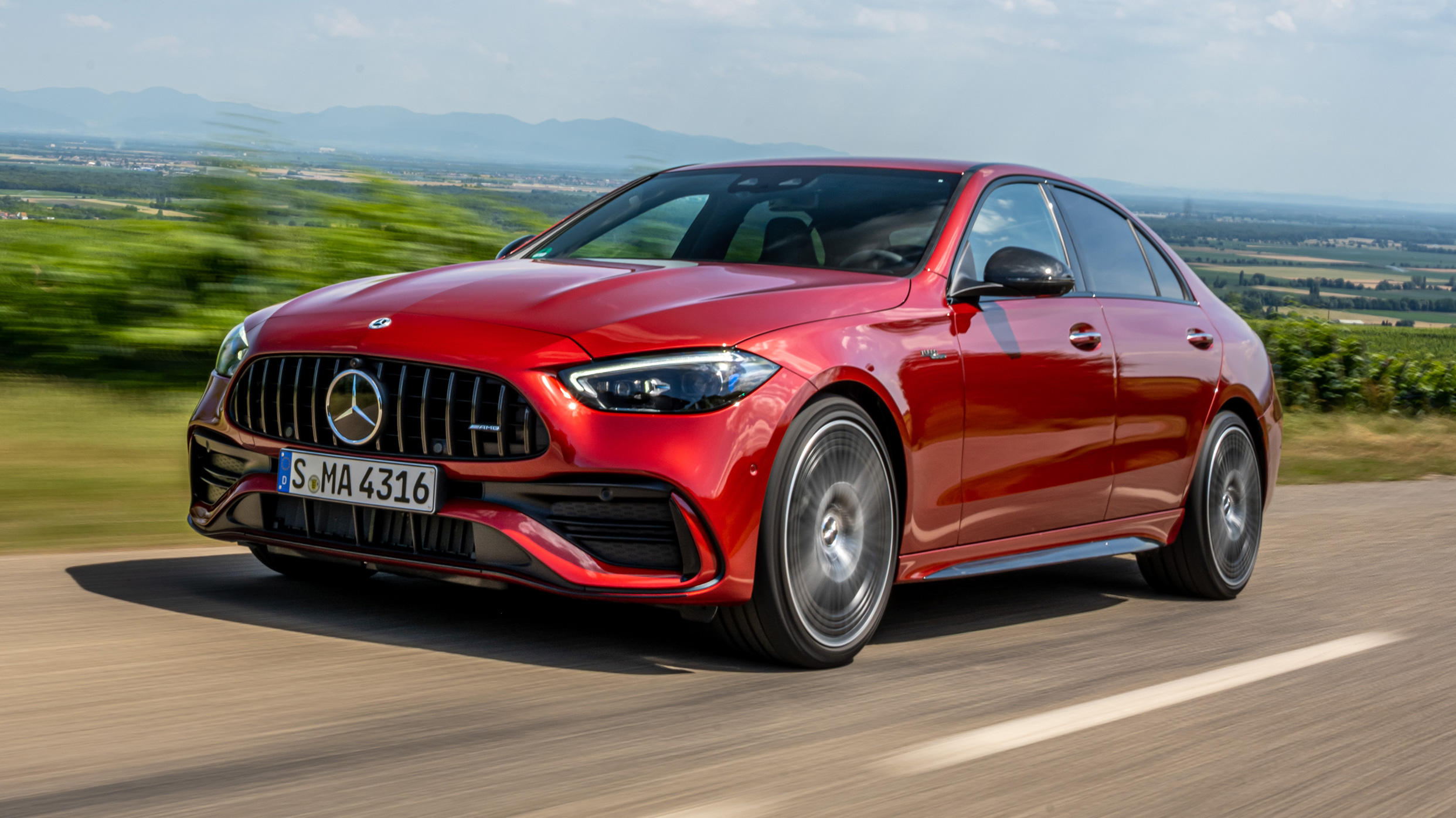 Mercedes-AMG C43 front