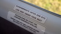 Goodyear Blimp warning sticker