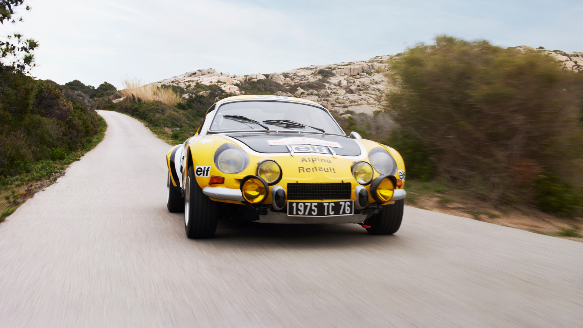 Alpine A110 Tour de Corse 75 original