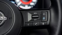 Nissan Qashqai e-Power steering wheel