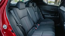 Toyota C-HR back seats