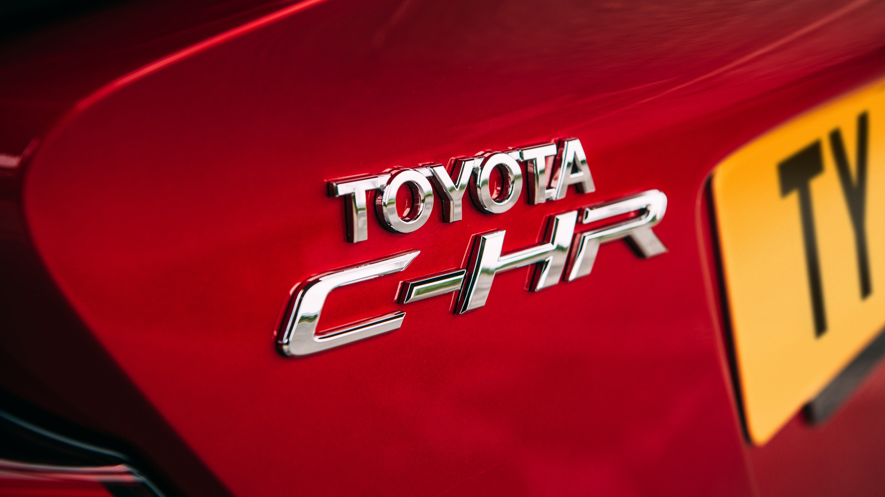 Toyota C-HR badge