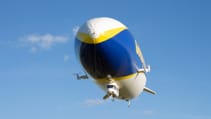 Goodyear Blimp landing