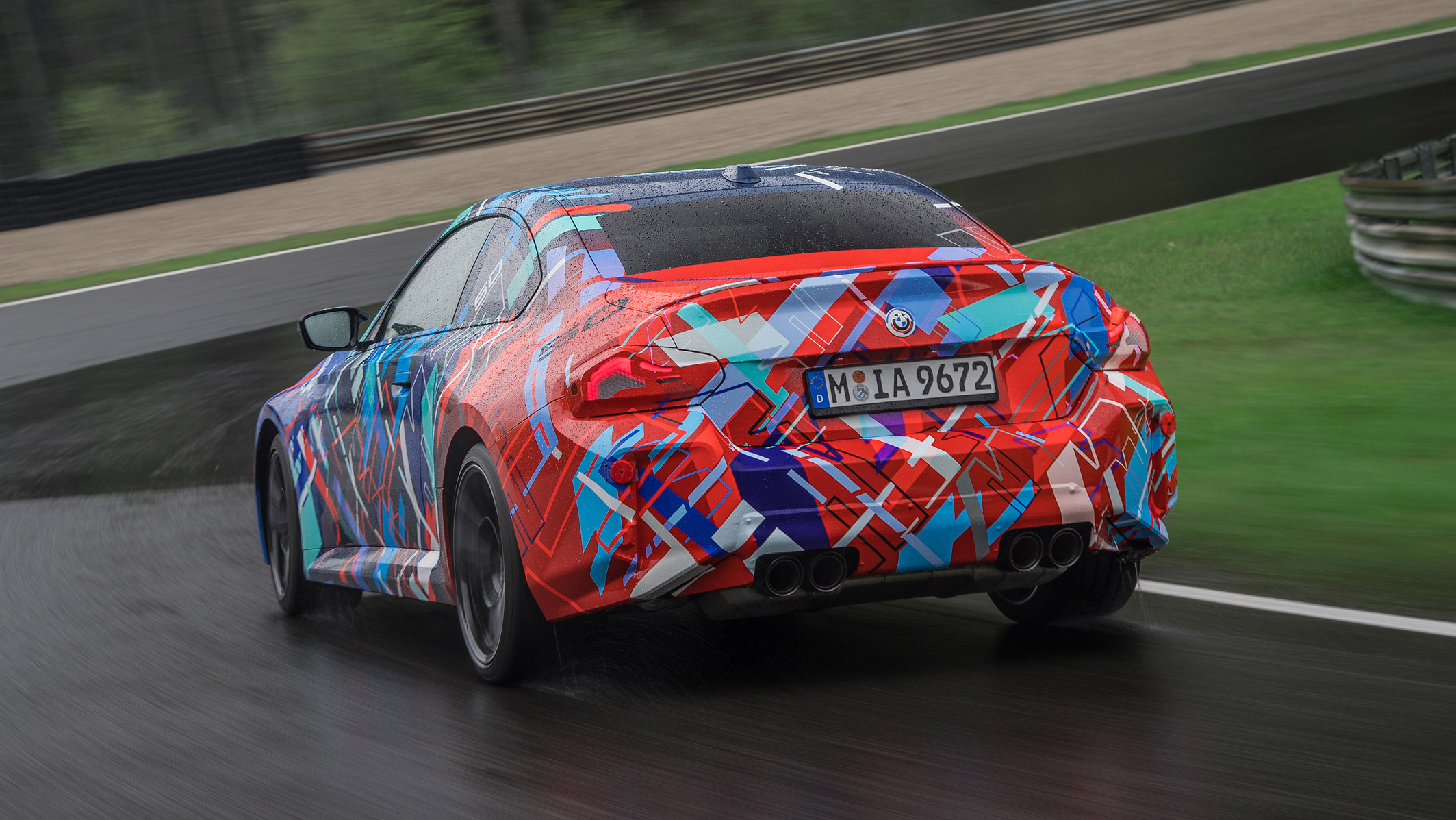 New BMW M2 rear