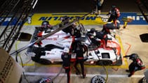 Le Mans 2022 Toyota pit stop