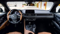 Toyota Supra manual interior