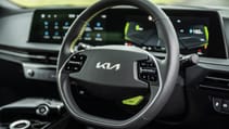 Kia EV6 GT steering wheel