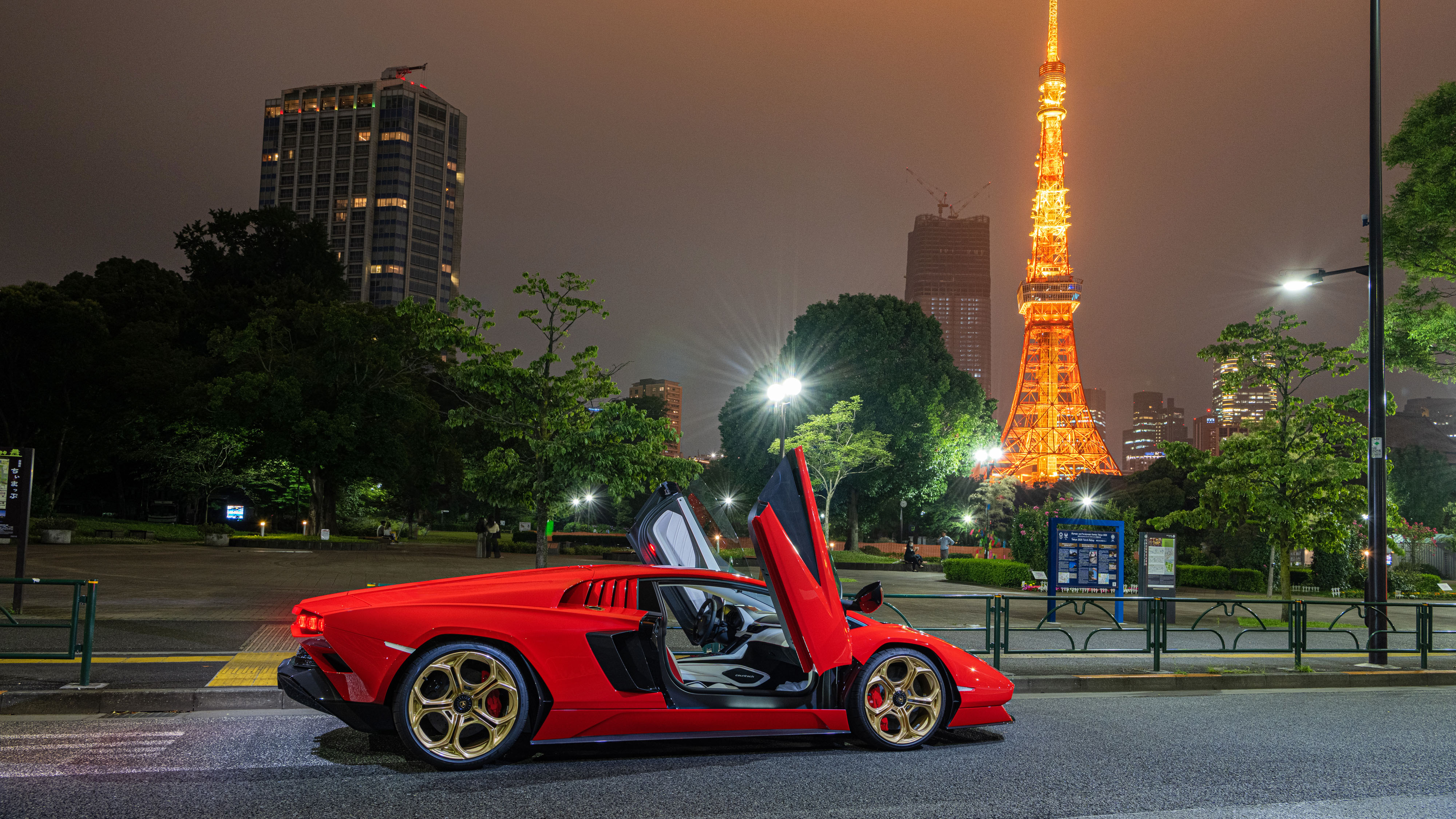 Lamborghini Countach Top Gear Japan