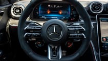 Mercedes-AMG C43 steering wheel