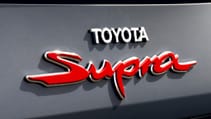 Toyota Supra manual badge