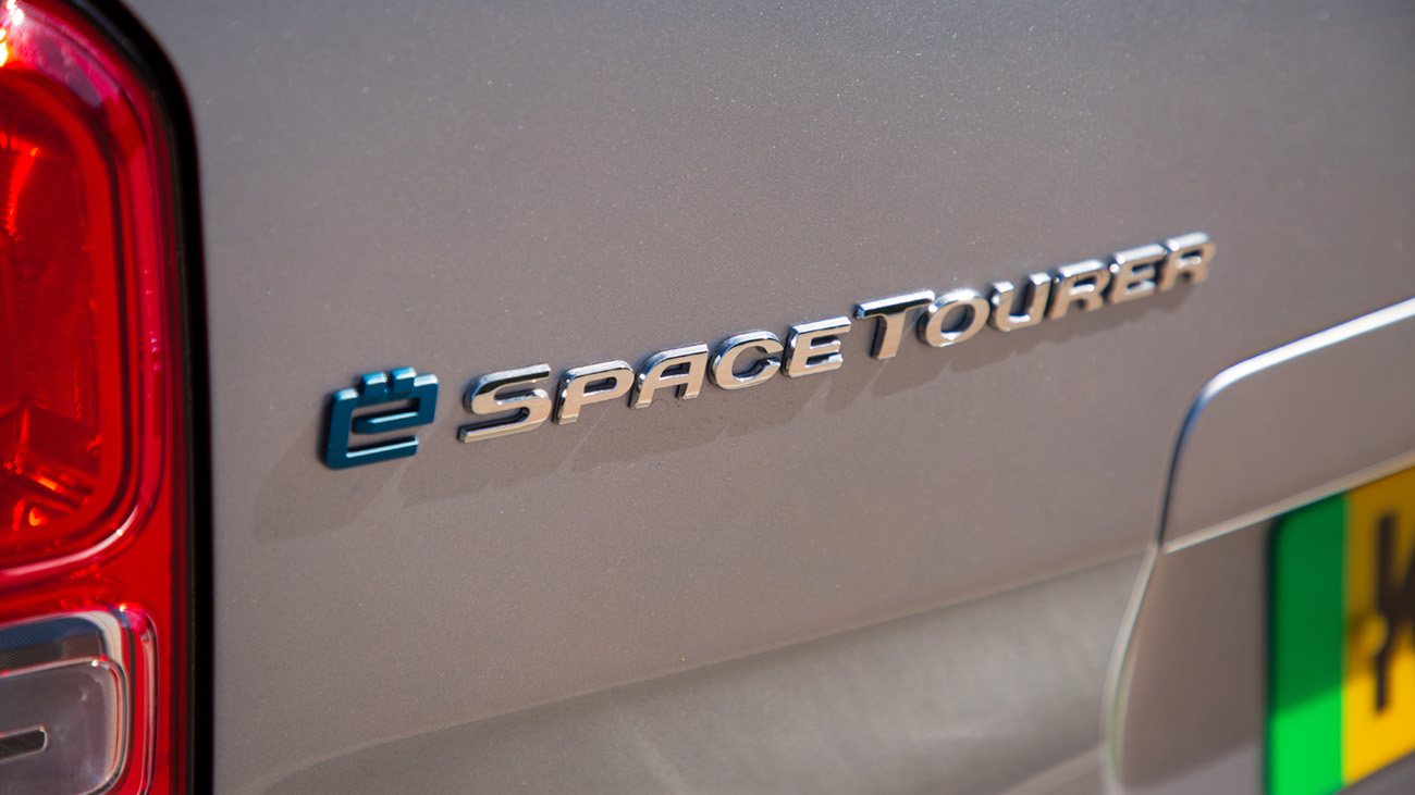 Citroen e-SpaceTourer Electric badge detail