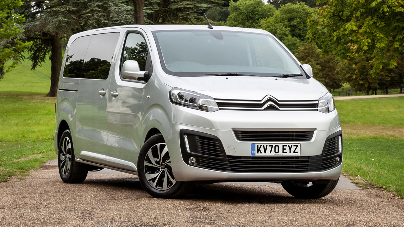 Citroen e-SpaceTourer Electric front three quarters static