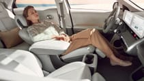 Woman reclining in Hyundai Ioniq 5