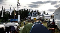 Nürburgring 24 Hours fans and their tents