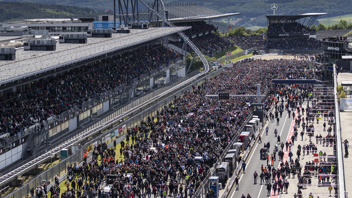 Nürburgring 24 Hours 2022 grid walk