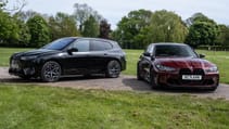 BMW G80 M3 vs BMW iX