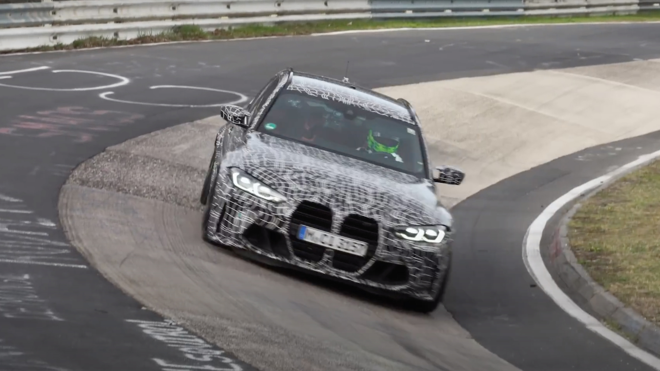 BMW M3 Touring Nurburgring Top Gear