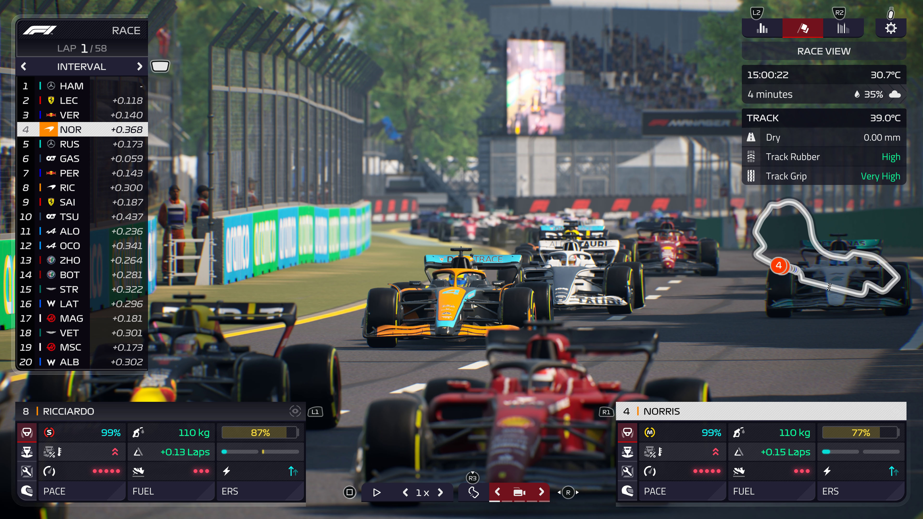 F1 Manager screenshot 2022