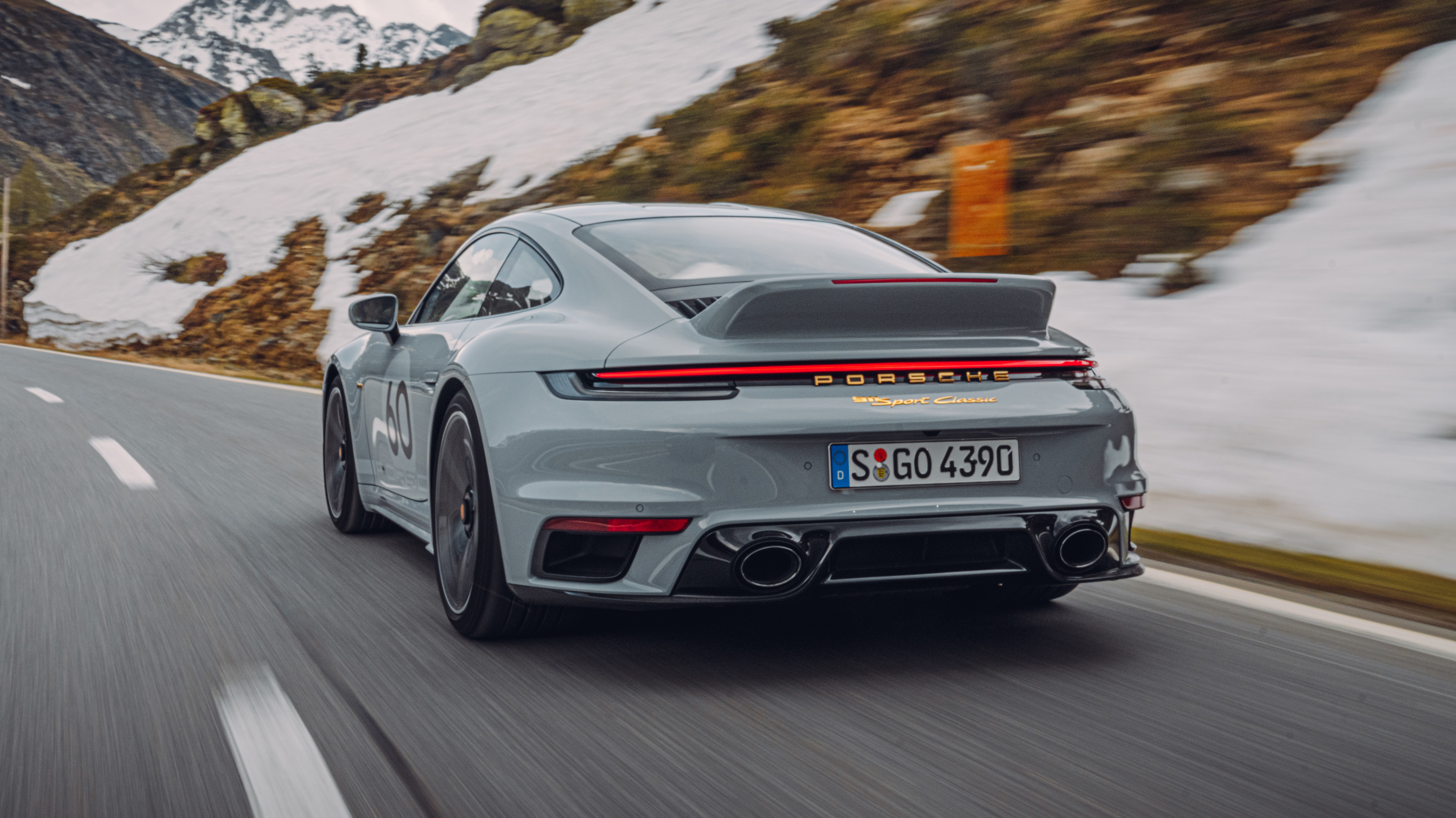 Porsche 992 Sport Classic rear