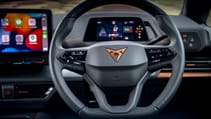 Cupra Born steering wheel