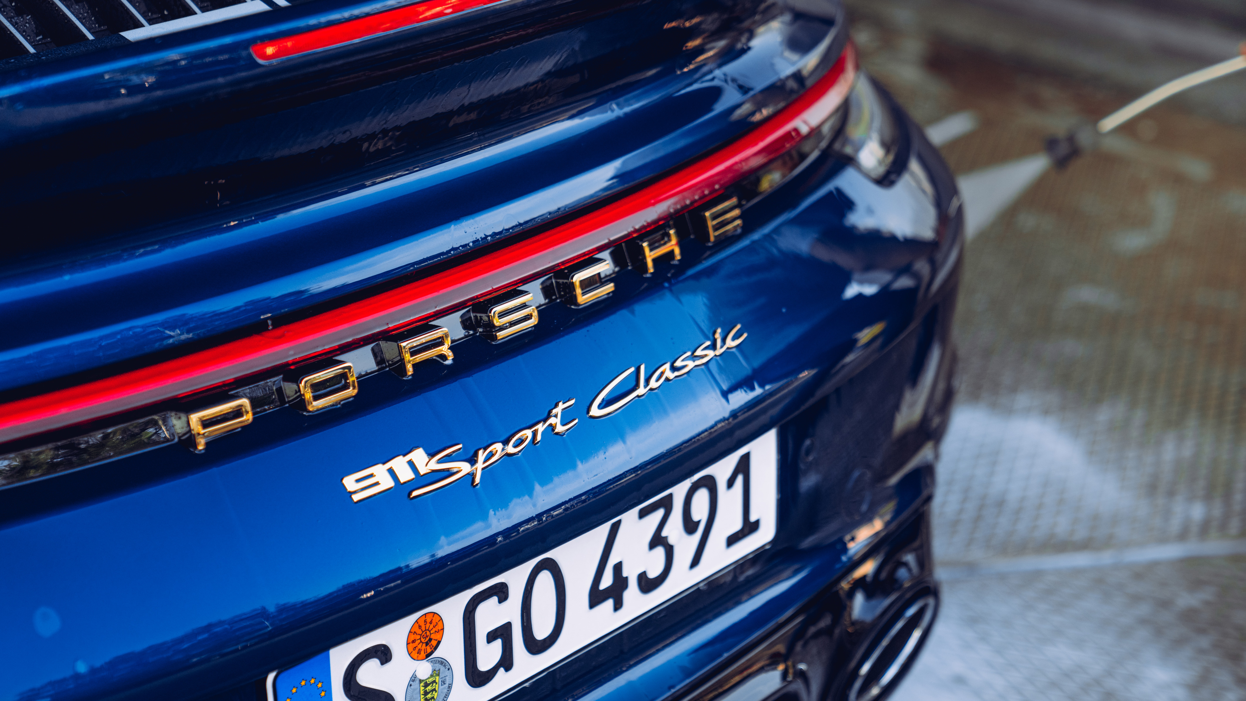 Porsche 992 Sport Classic rear