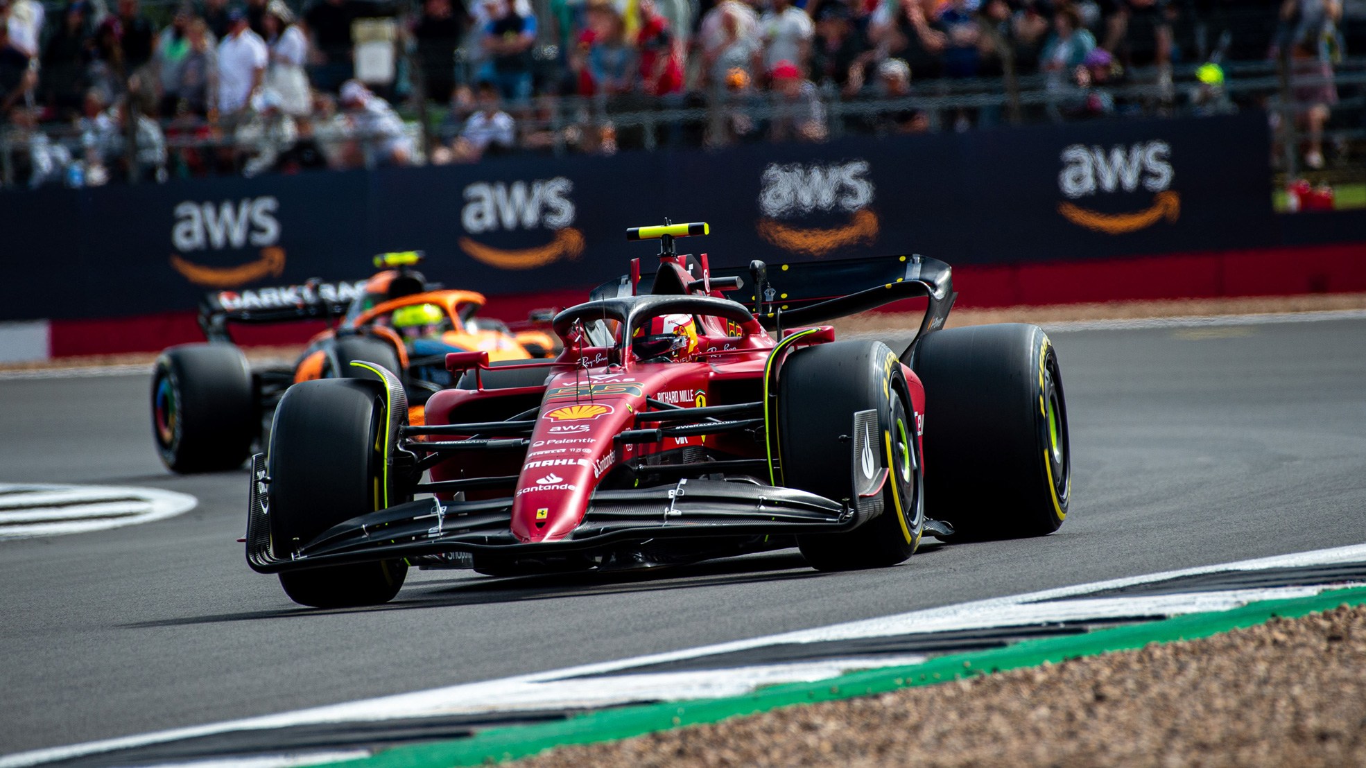 Carlos Sainz British GP Ferrari