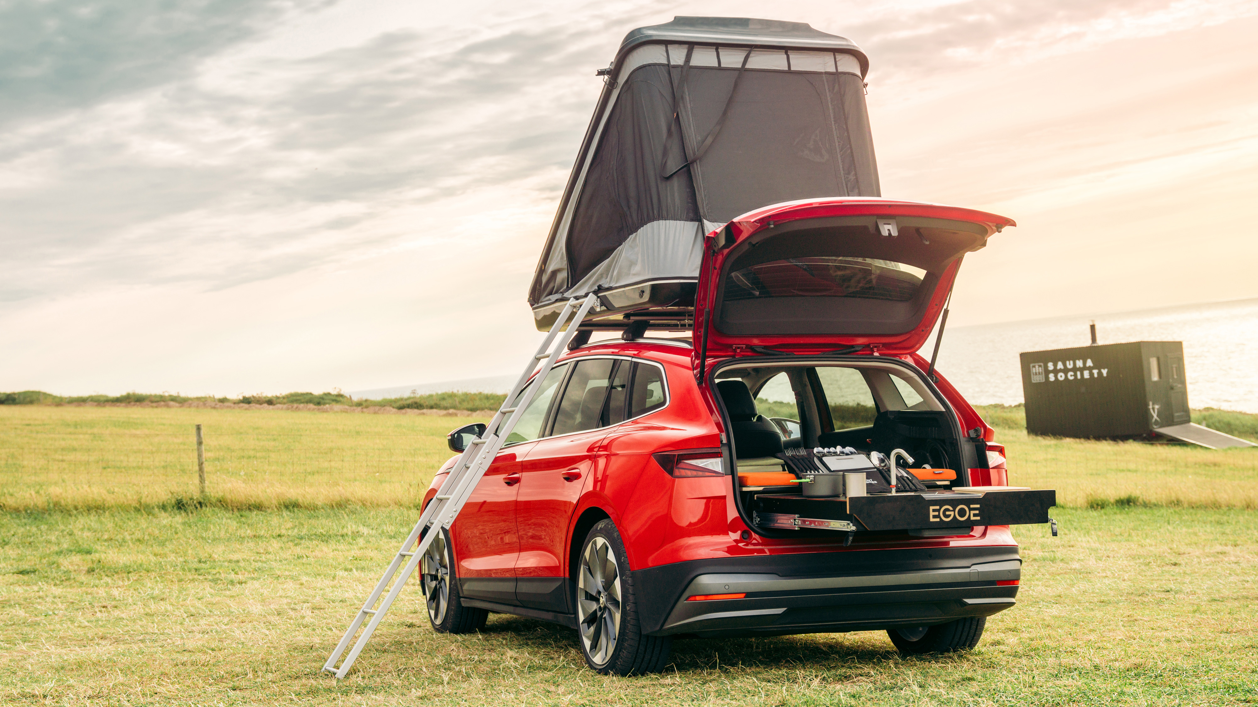 Skoda Enyaq iV 80 FestEVal camping