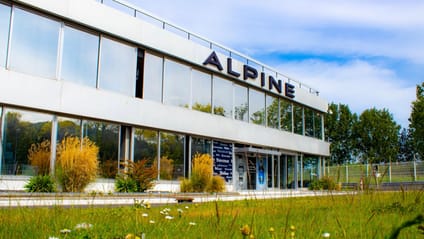 Where are Alpines built, and how many does Alpine build a year?