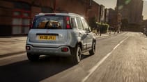 Fiat Panda dynamic rear view