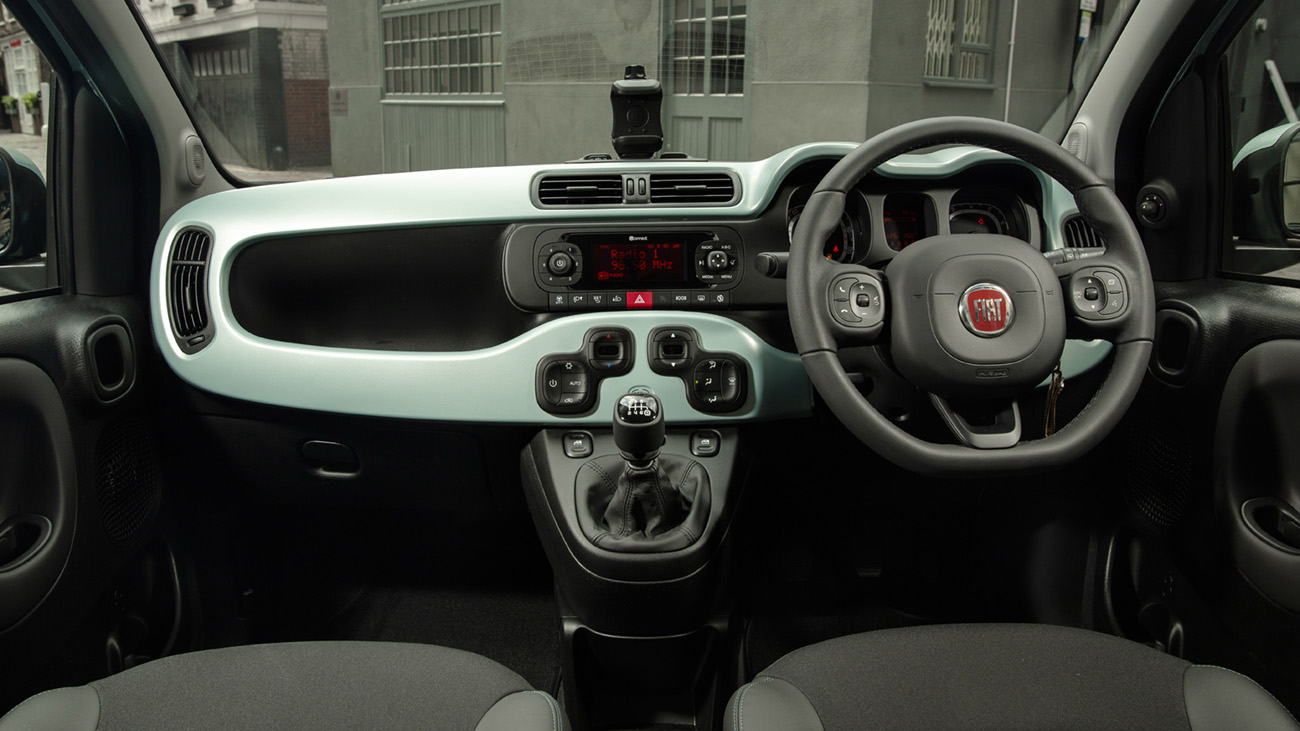 Fiat Panda interior dashboard