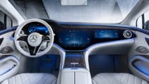 Mercedes-Benz EQS interior dashboard