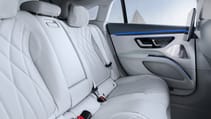 Mercedes-Benz EQS interior rear seats