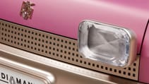 Renault 5 Diamant show car headlight detail