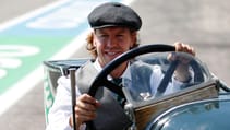 Aston Martin 100th anniversary of first Grand Prix entry return to the 1920s