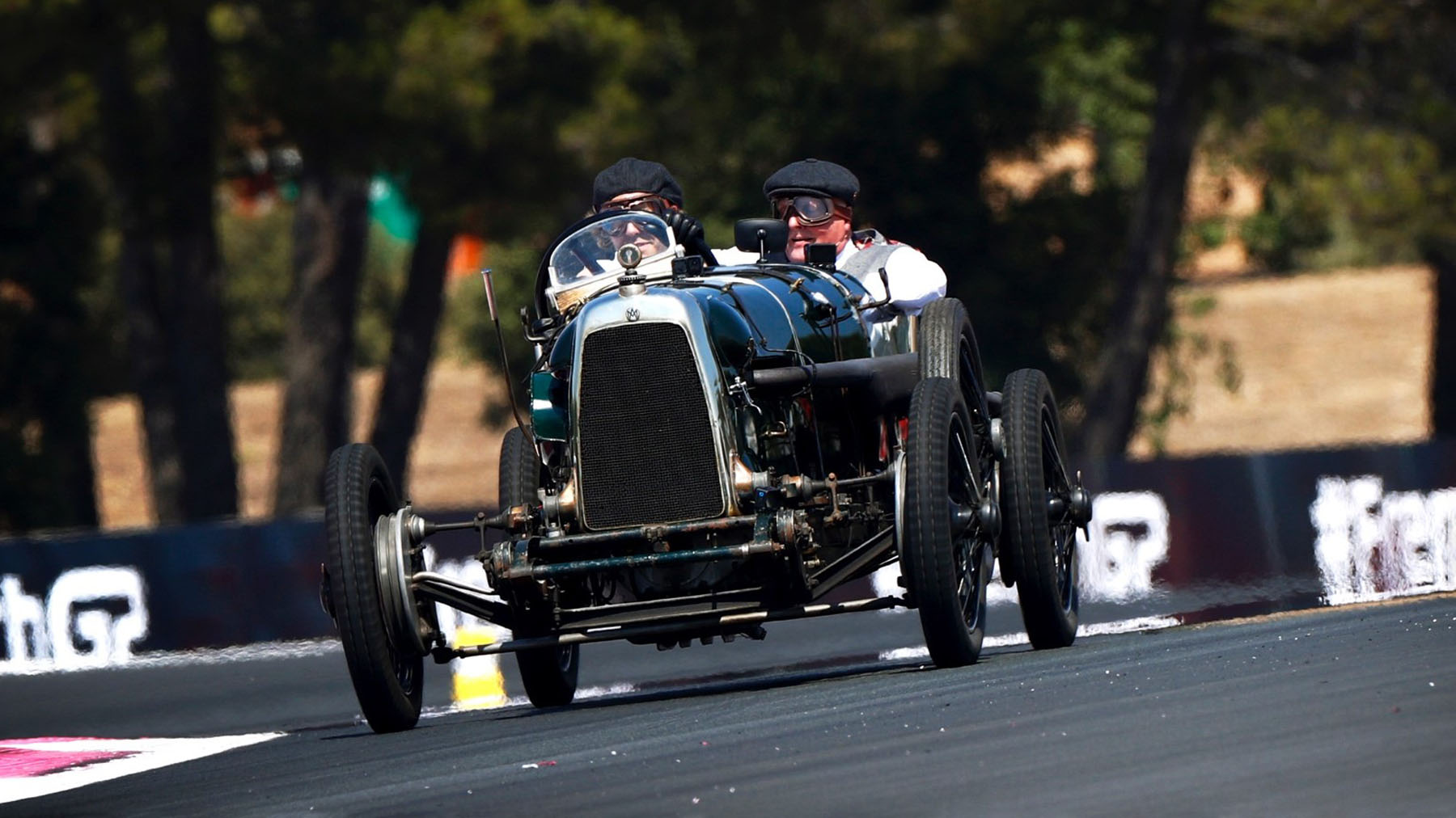 Aston Martin 100th anniversary of first Grand Prix entry return to the 1920s