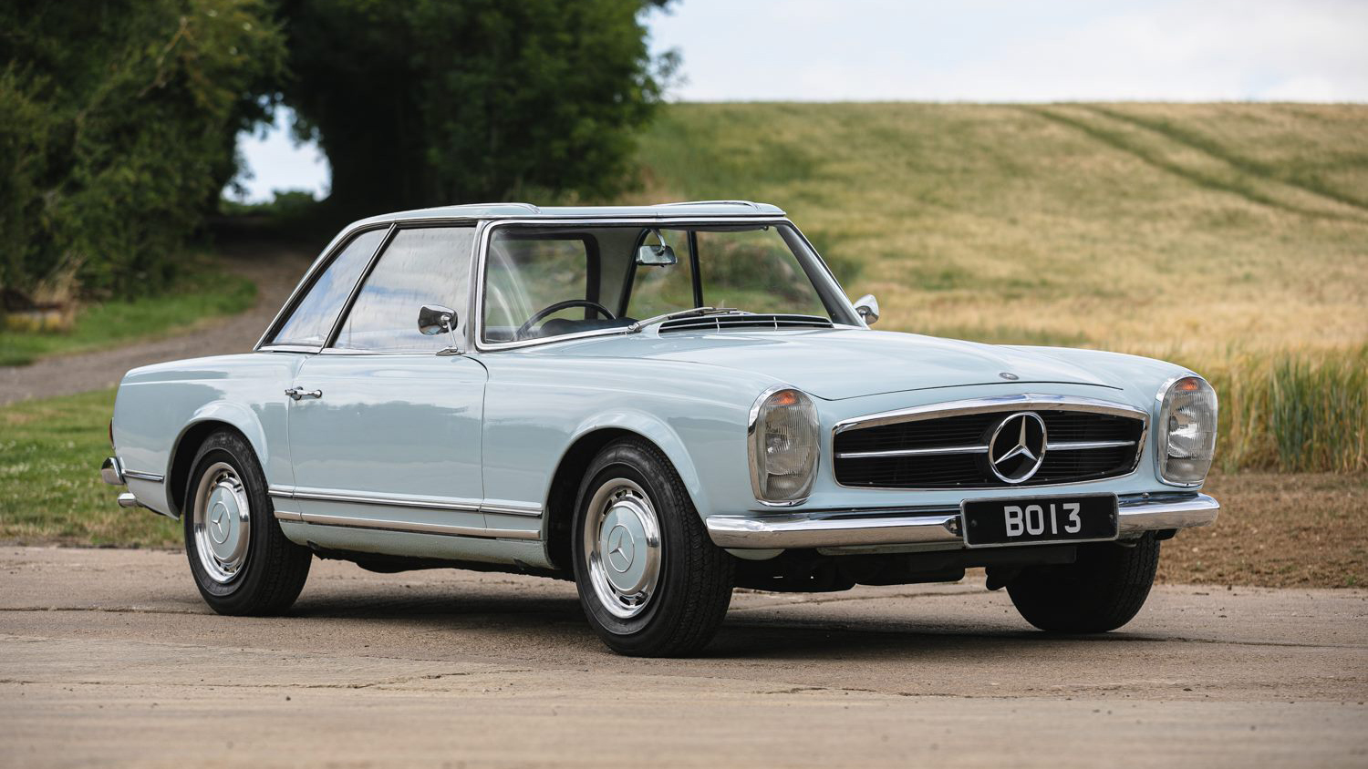 Sir Stirling Moss Mercedes 230 SL Pagoda Top Gear