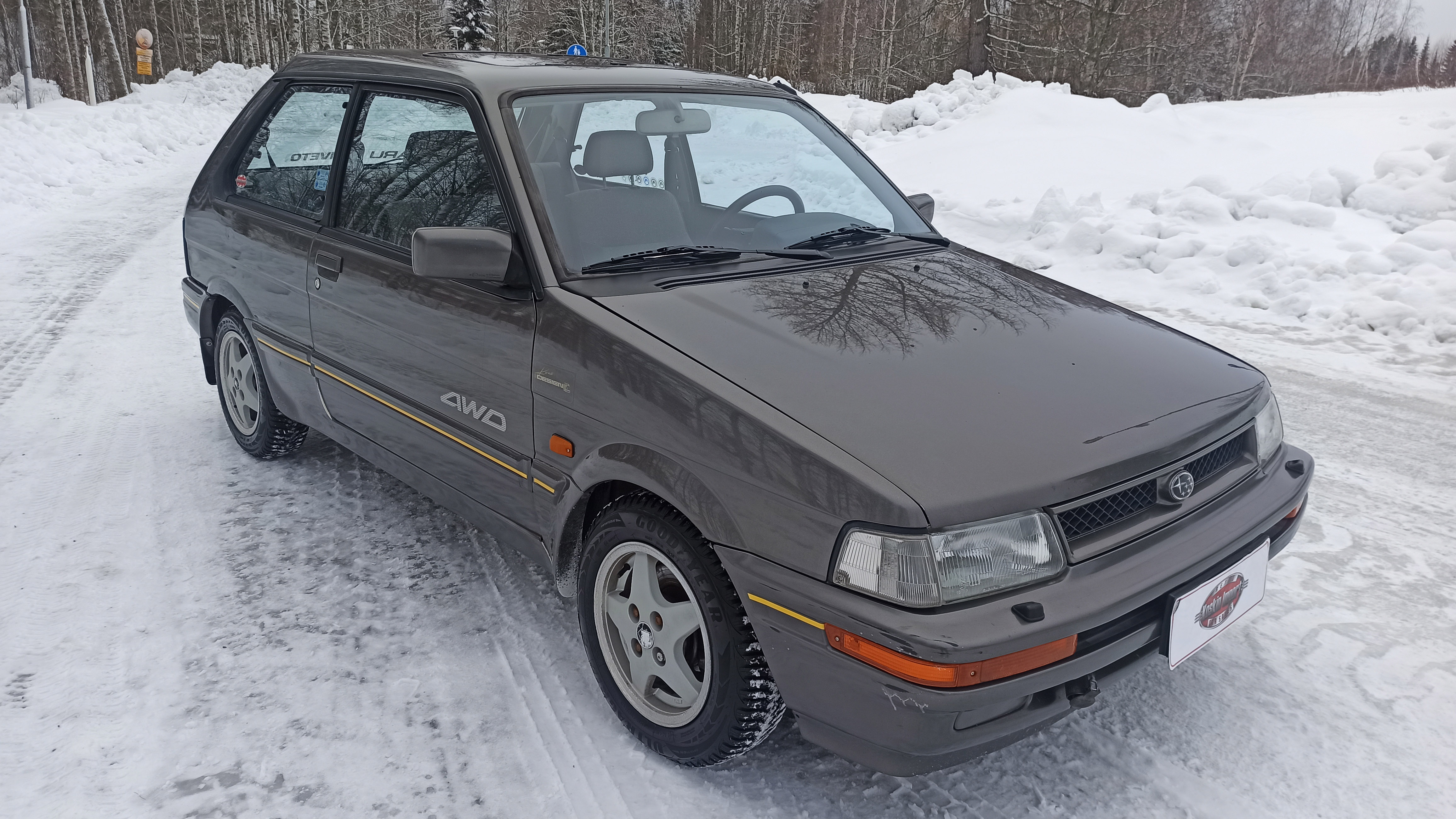 Subaru Justy Keke Rosberg Edition Top Gear