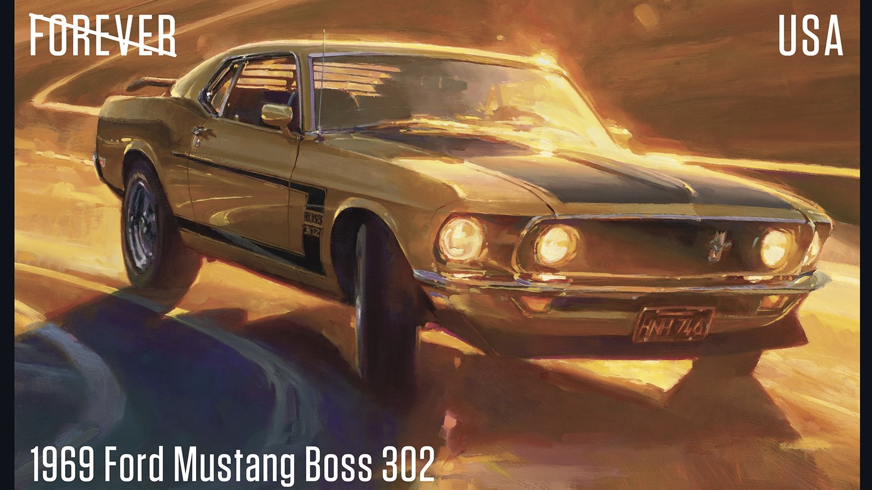 Mustang stamp