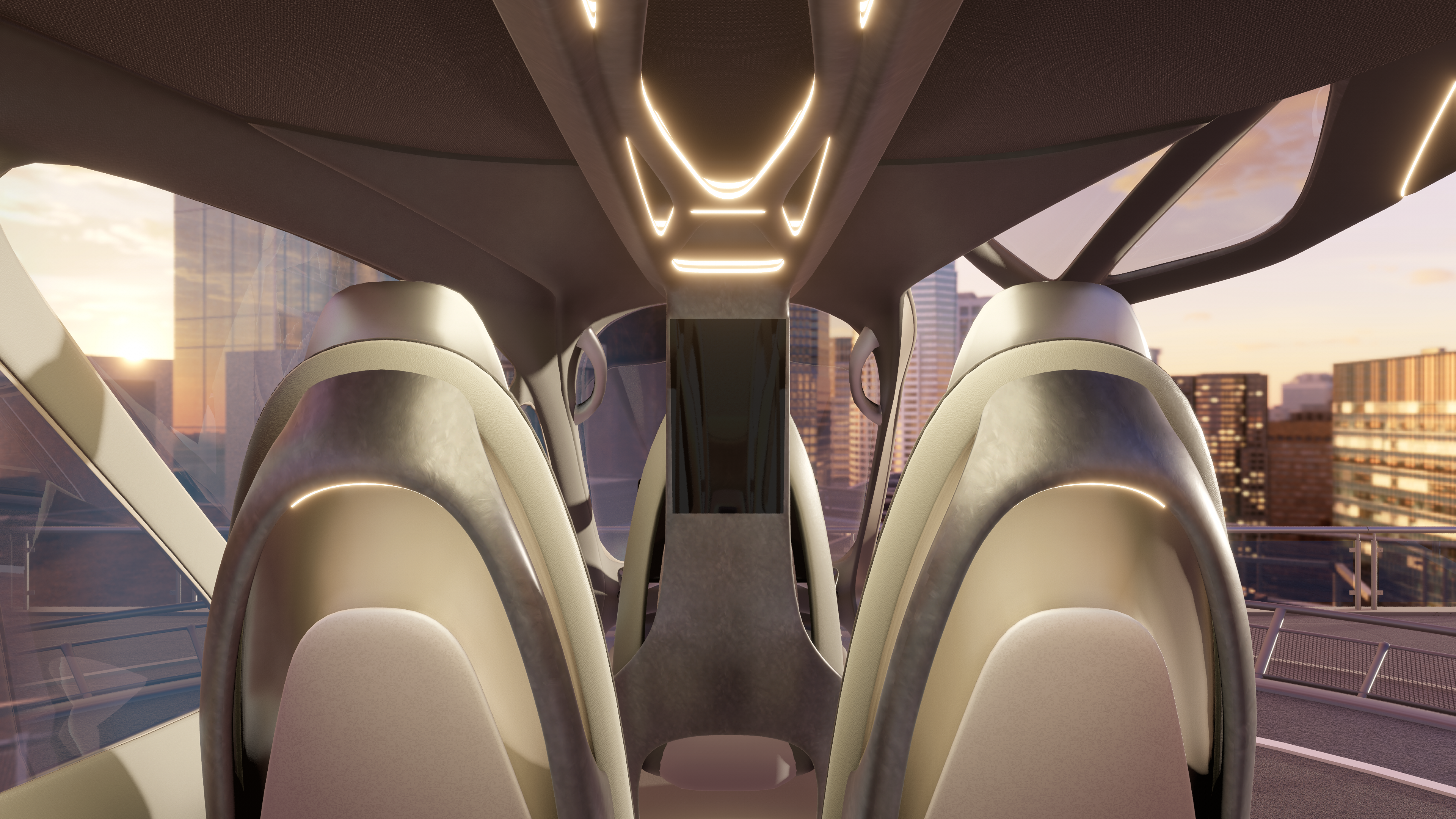 Hyundai eVTOL Vehicle Cabin Concept