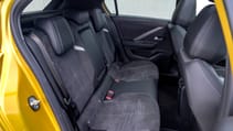 Vauxhall Astra back seats