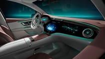 Mercedes EQE SUV interior first look