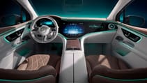 Mercedes EQE SUV interior first look