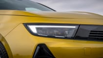 Vauxhall Astra headlight