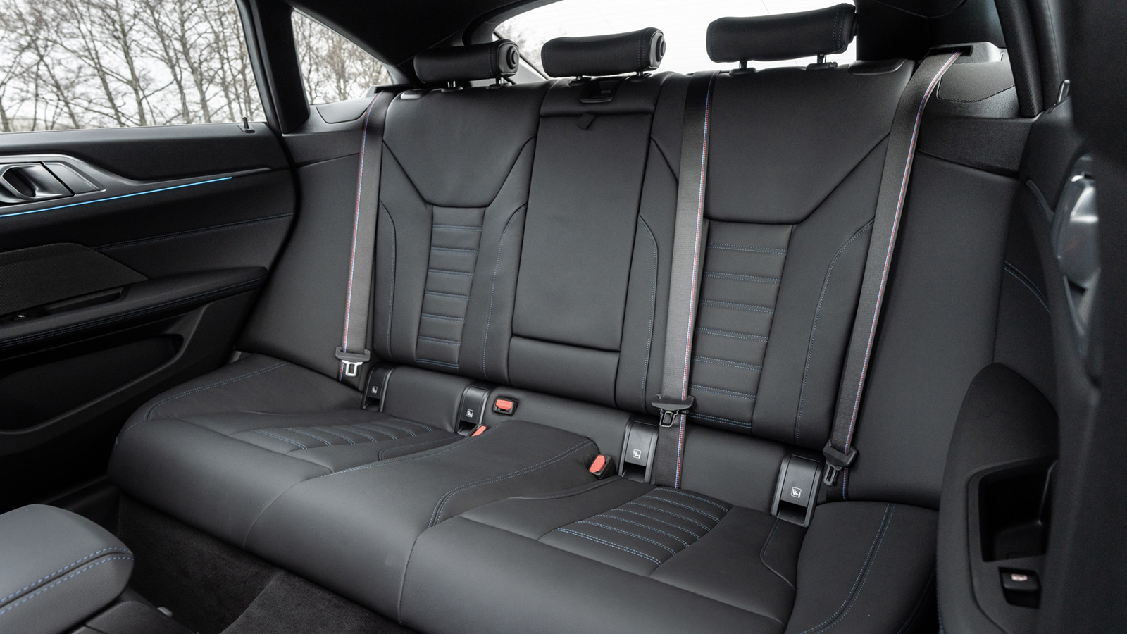 BMW i4 interior rear seats