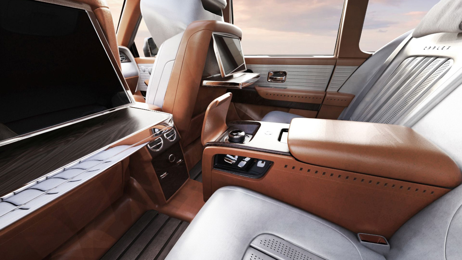 Rolls-Royce Cullinan Carlex Yachting Edition interior rear seats