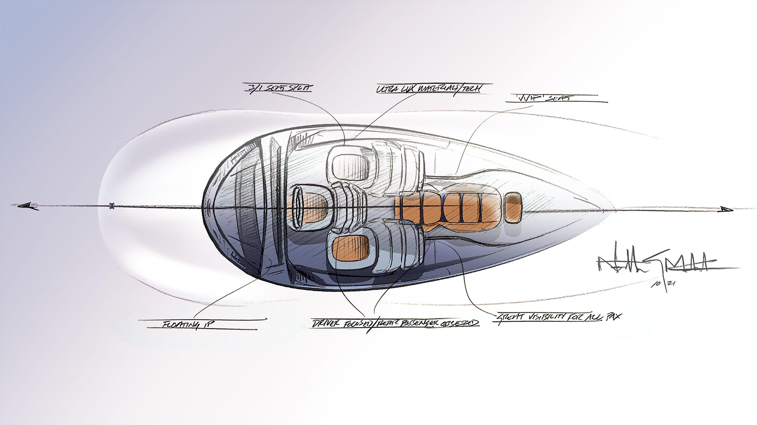 Hennessey Deep Space electric car