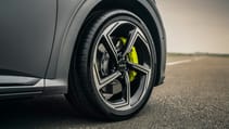 Kia EV6 GT front wheel detail